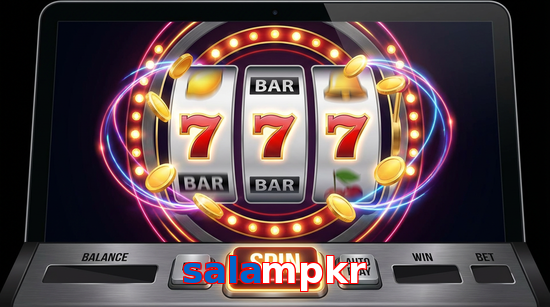 Main screen of Salampkr slots page for PK players